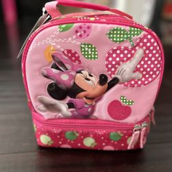 Brand New Disney Minnie Mouse Lunch Bag Pink
