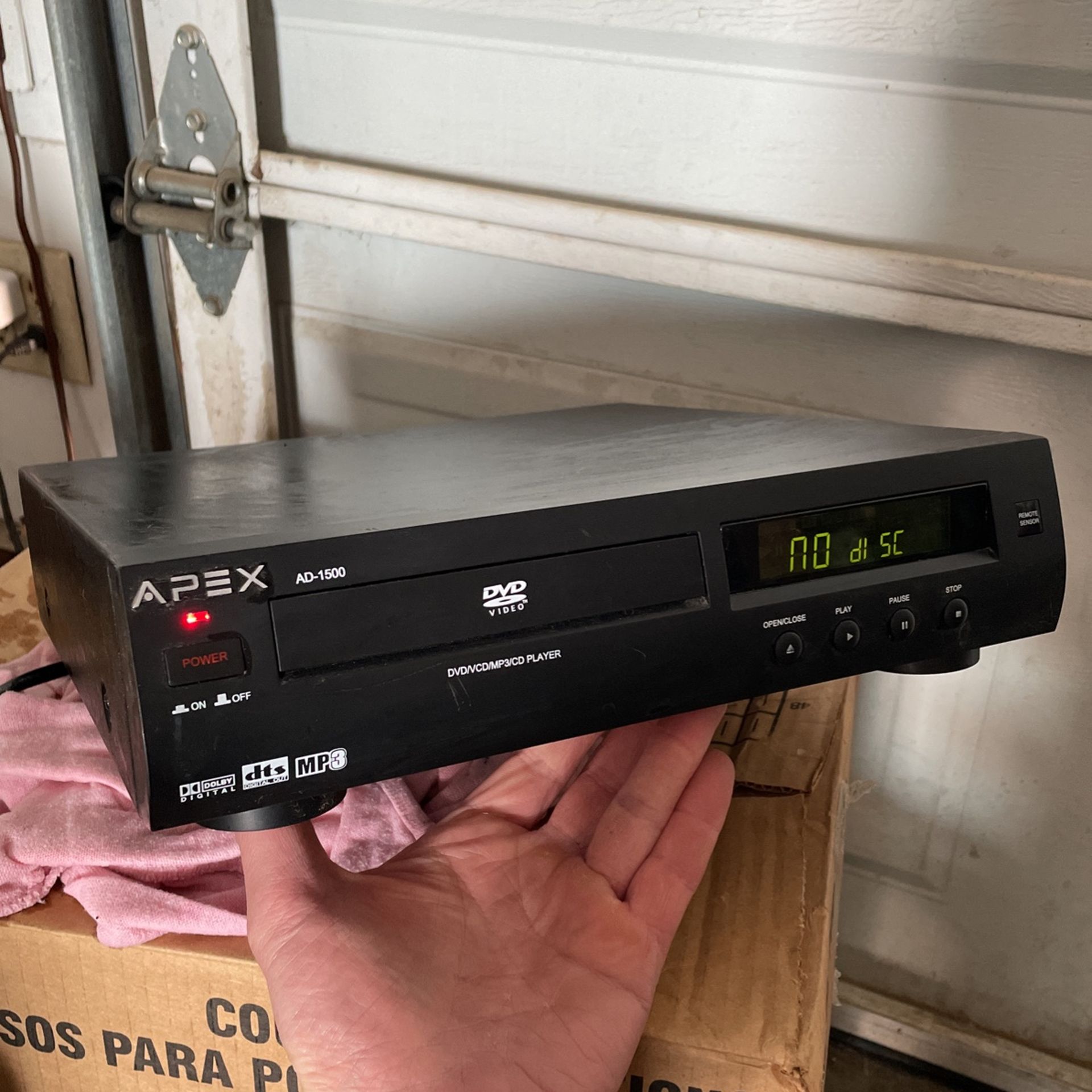 DVD Player Apex Ad-1500