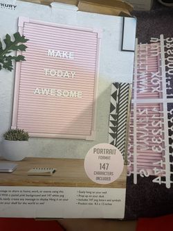 Pink Message Board