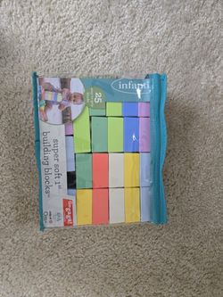 Infantino Super Soft 1st Building Blocks
