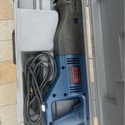 Ryobi reciprocating saw with case