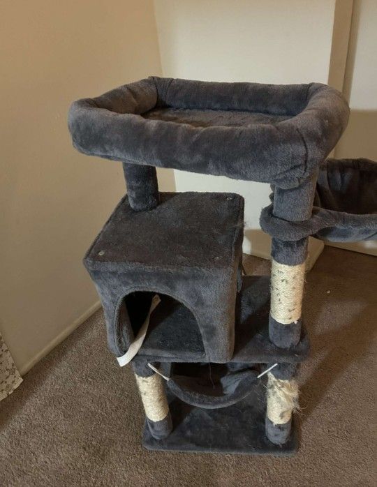 Grey Cat Tree