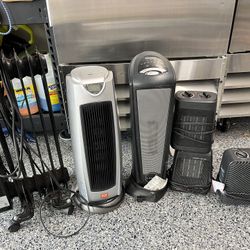 Space Heaters Bundle – Multiple Units, Great for Home or Garage