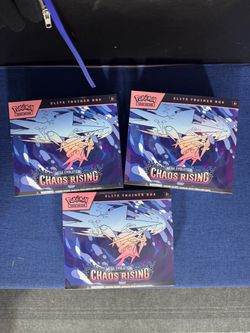 2026 Pokemon Mega Evolution Chaos Rising Elite Trainer Box ETB