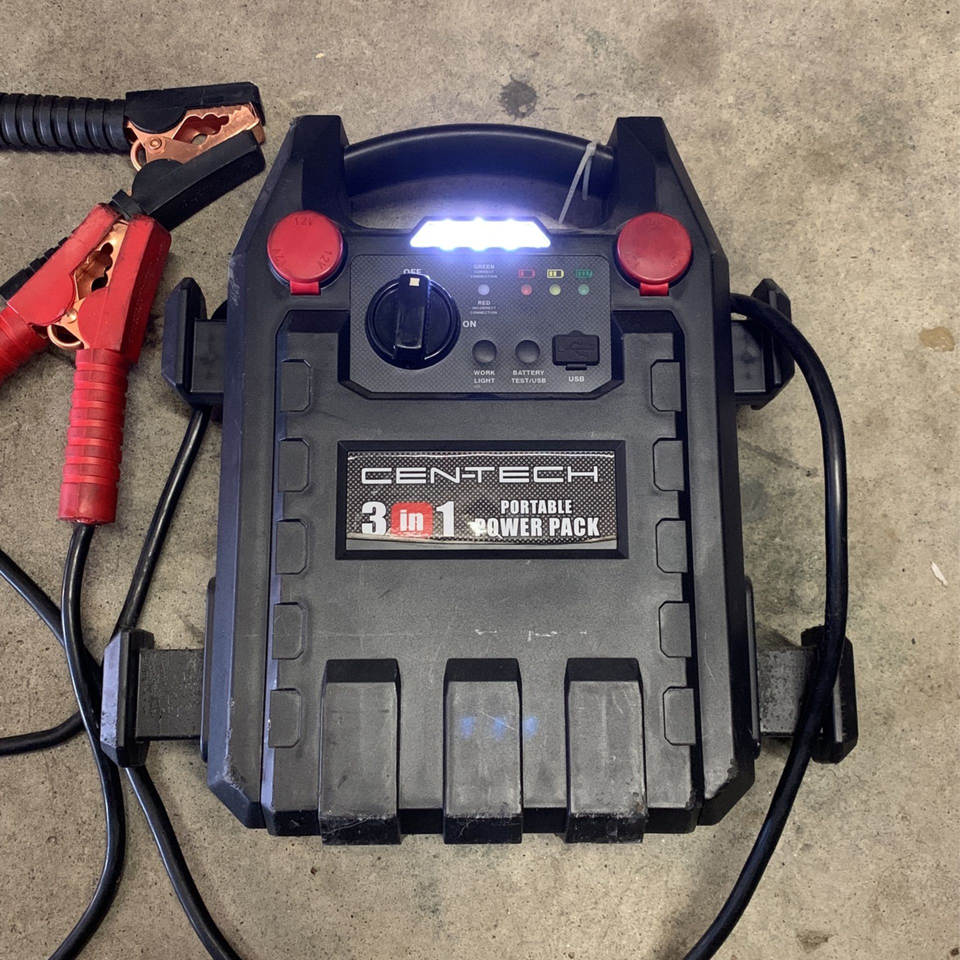 CEN-TECH 3 in 1 62306 Portable Power Pack for Sale in Mission Viejo, CA -  OfferUp