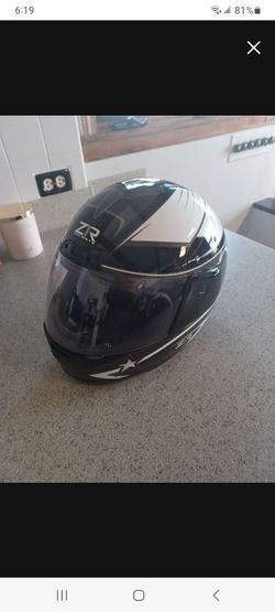 Size medium Z1R motorcycle helmet