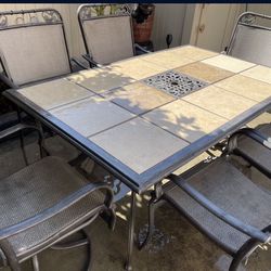 7 Piece Patio Furniture Set 