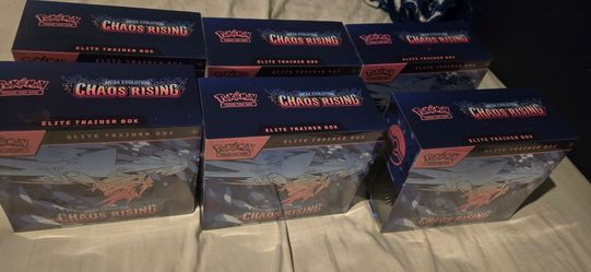 Chaos rising elite trainer box sealed