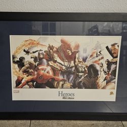 Alex Ross Marvel Heros Print