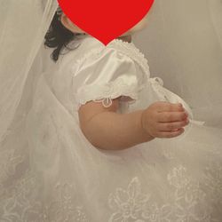 Baptism Gown, 9-12 months
