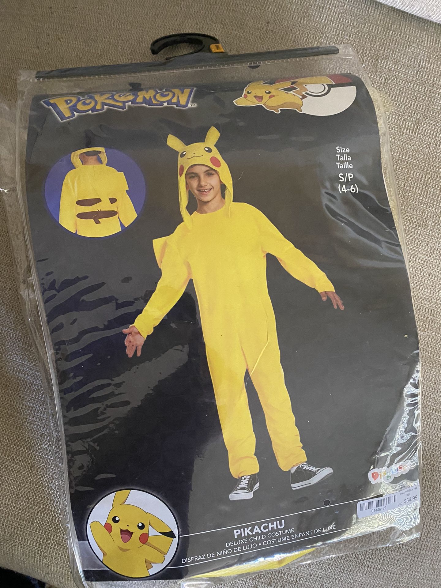 KIDS PIKACHU COSTUME!!!!