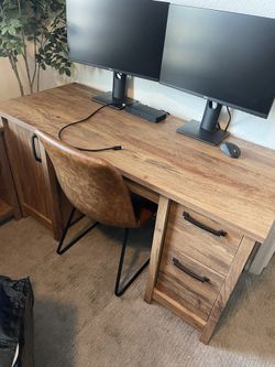 Office Desk Drawer Chair Set