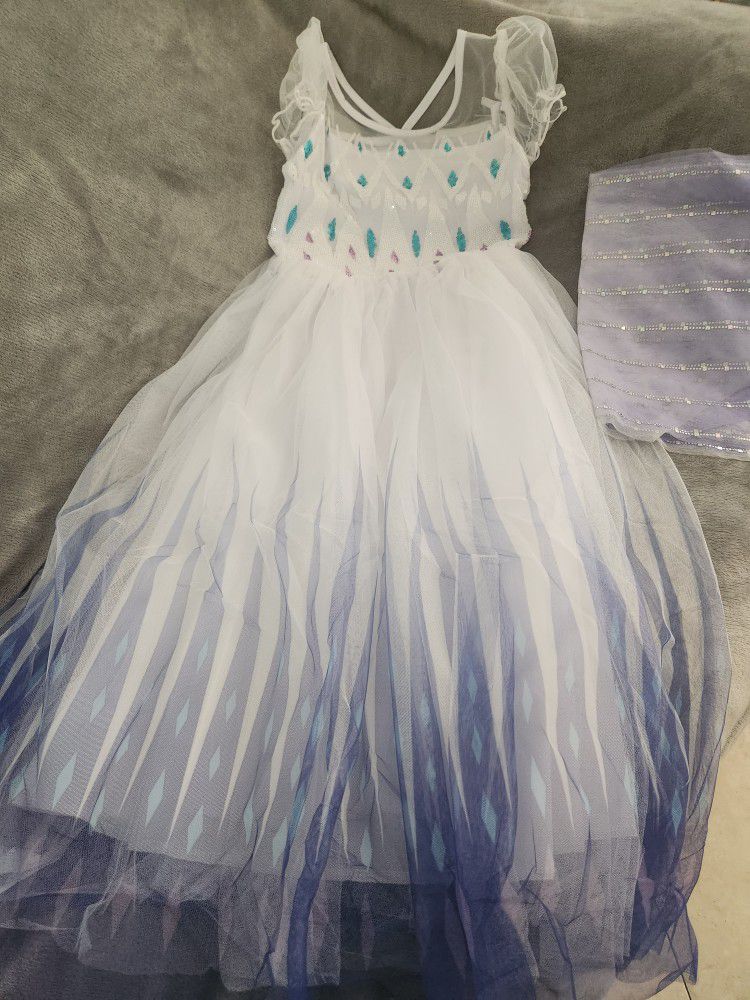 Elsa Inspired Dress 