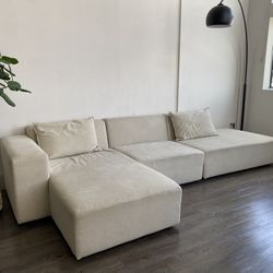 Modern 3 Piece Sectional Sofa
