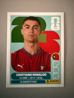 Panini FIFA Cristiano Ronaldo Sticker Card