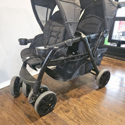 chicco double stroller