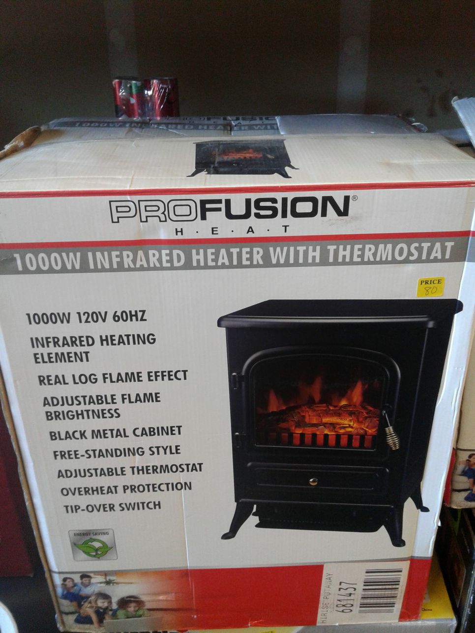 Profusion Infrared Heater With Thermostat