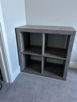 4-Cube Storage Organizer Shelf