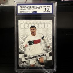 Cristiano Ronaldo 2023 Leaf Prized Legend 