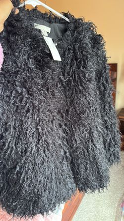 H&M Fur Jacket Brand New With Tags
