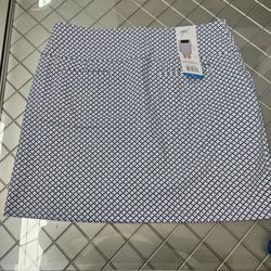 Up! Pull-On Skort with Tummy Control, Size L