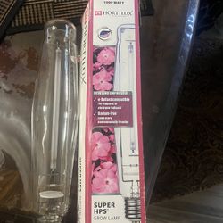 Light 1000w Hortilux HPS Grow New 