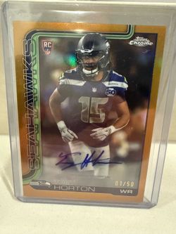 Topps 2025 Chrome Tory Horton Rookie TRUE GOLD Autograph #RRA-TOH/50