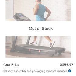 ProForm Trainer 8.0 Treadmill $370