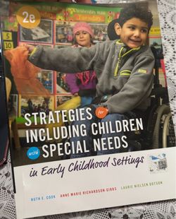 Strategies Including Children with Special Needs in Early Childhood Settings
