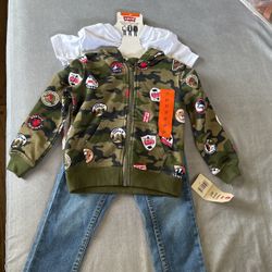 Levi’s Kid and Size 2T Boy 