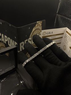 VVS1 Moissanite Tennis Bracelet 