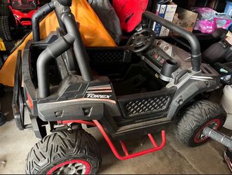 Huffy Torex 24V UTV Kids' 4x4 Side-by-Side Electric 4-Wheeler