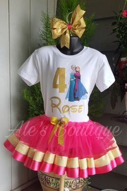 Frozen theme tutu