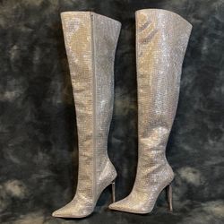 Sparkly Steve Madden Boots 