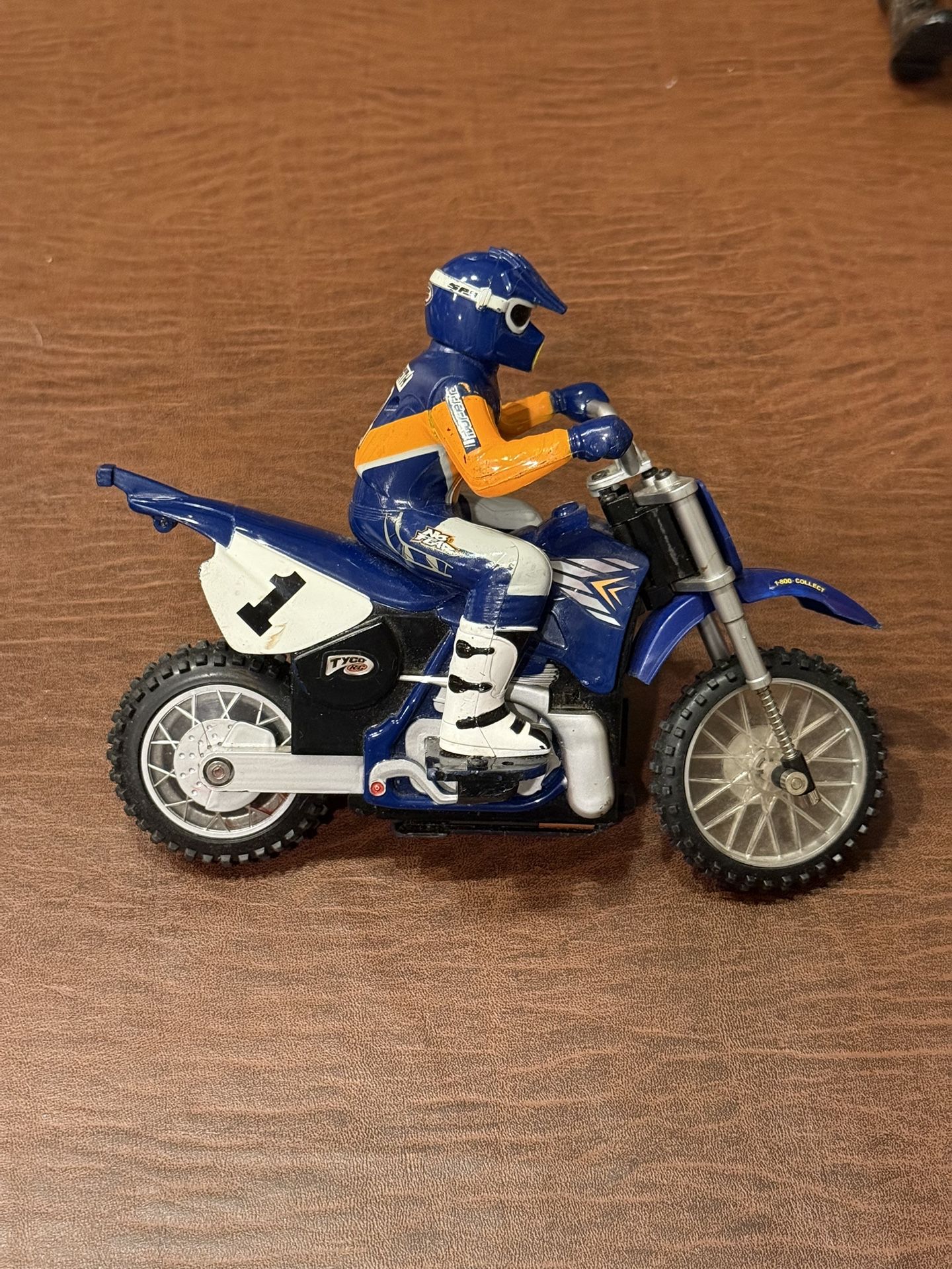 Tyco RC XTreme Cycle Jeremy McGrath Motorcycle Dirt Bike Radio Control NO REMOTE - VINTAGE