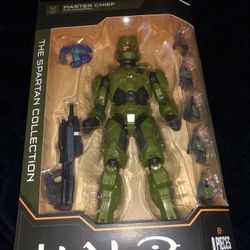 Halo Spartan Collection MASTER CHIEF 6” Action Figure Series Wave 4 New