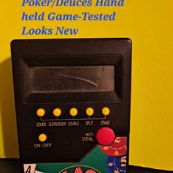 Waco Vintage 1990's Hand Held BlackJack Game-$7.00