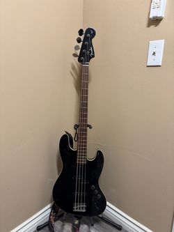Fender Aerodyne 4-String Jazz Bass Black Rosewood Fretboard