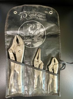 Vise Grip 75th Anniversary Set Rare Made In USA 40$ FIRM