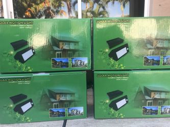Solar LED motion lights