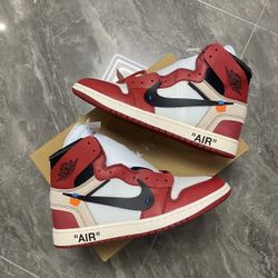 Off white x air Jordan 1 Chicago