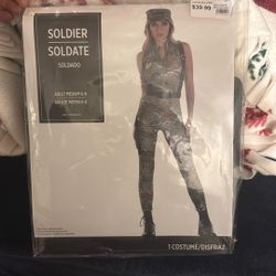 Soldier Women Halloween Costumes 