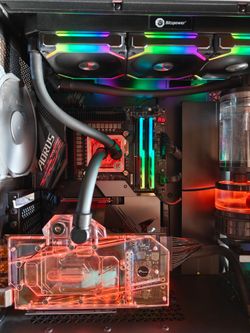 Custom watercooled PC i9