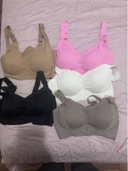 5 pack wireless comfort bras XL