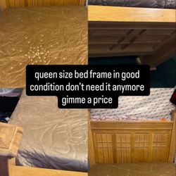 queen size bed frame 