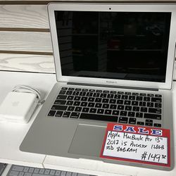 Apple MacBook Air 13” 2017 i5 Processor 128GB SSD 8GB RAM