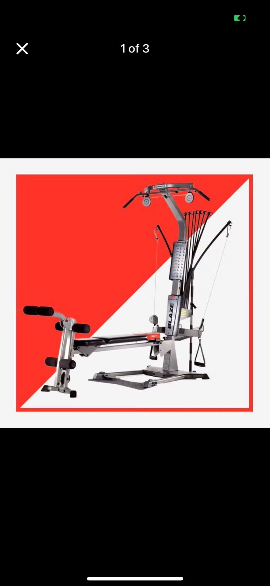 Bowflex Blaze w/Free Weights