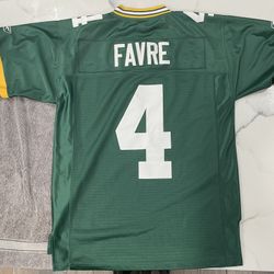 Bret Favre #4 Green Bay Packers Reebok AUTHENTIC NFL Jersey