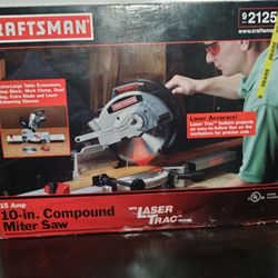 New in Box!: Craftsman 10-inch Compound Miter Saw