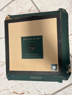a photo frame from the Jennifer Moore Woodworks collection.